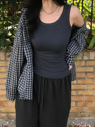 Kerry Daily Stretchy Basic Tank Top