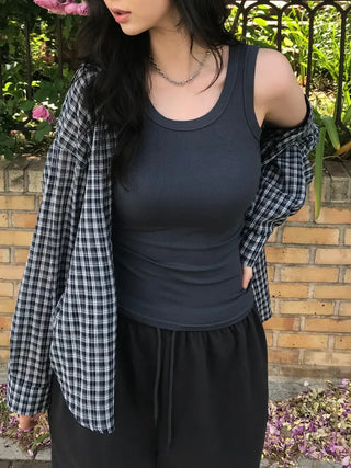 Kerry Daily Stretchy Basic Tank Top