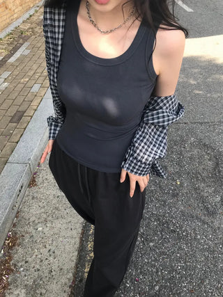 Kerry Daily Stretchy Basic Tank Top