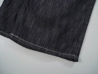 Ceramic Cool Flow Raw Denim Elastic Waist Pants