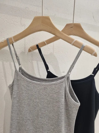 Maro Layered Chiffon Frill Sleeveless Top