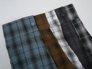 Cheru Loose Fit Summer Plaid Shirt