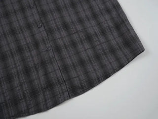Cheru Loose Fit Summer Plaid Shirt