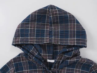 Ruben String Check Hoodie