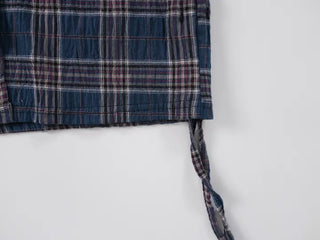 Ruben String Check Hoodie