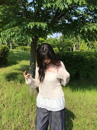Luca Loose Summer Wrinkle Cardigan