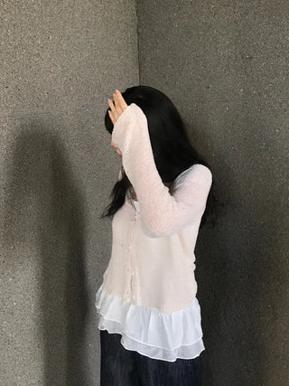 Luca Loose Summer Wrinkle Cardigan