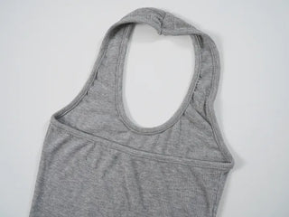 Soru Chewy Mochi Long Halter Neck Sleeveless