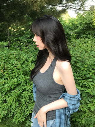 Soru Chewy Mochi Long Halter Neck Sleeveless
