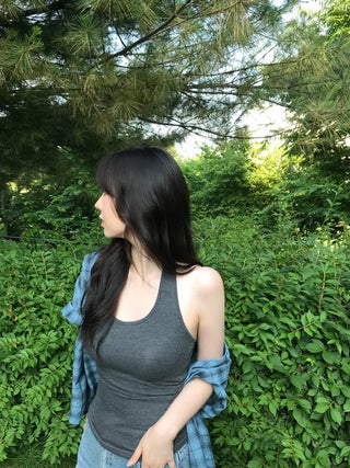 Soru Chewy Mochi Long Halter Neck Sleeveless