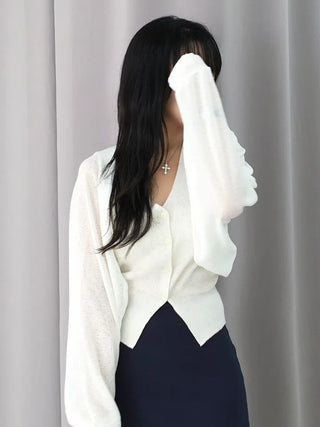Doshu Loose Fit Balloon Bolero