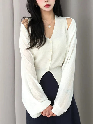 Doshu Loose Fit Balloon Bolero