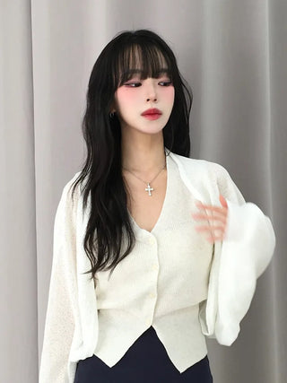 Doshu Loose Fit Balloon Bolero