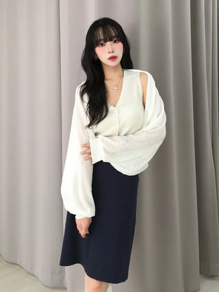 Doshu Loose Fit Balloon Bolero