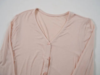 Zimo Delicate Fit Tencel Long Sleeve Cardigan
