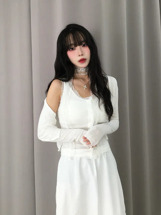 Zimo Delicate Fit Tencel Long Sleeve Cardigan