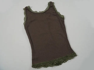 Lupo Lace Stretchy Button Sleeveless