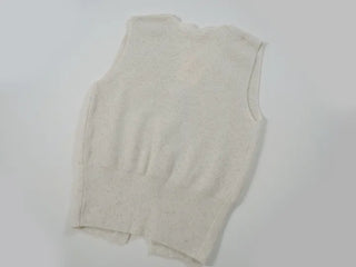 Raku Stretchy Cinched Waist Ribbed Sleeveless