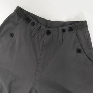 Rita Vintage Hip Two-Buckle Cargo Long Pants