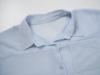 Hooni See-through Oversized Summer Shirt