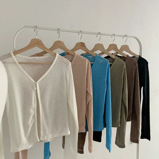 Very Loose Fit Salanta See-through Cardigan