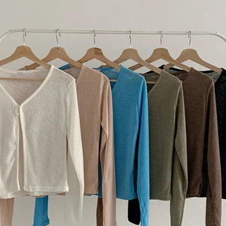 Very Loose Fit Salanta See-through Cardigan
