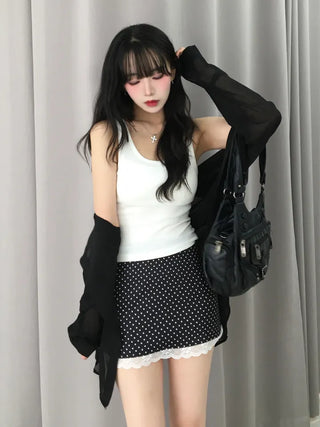 Moshu Stretchy Basic Sleeveless