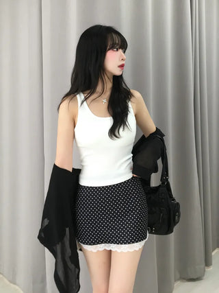 Moshu Stretchy Basic Sleeveless