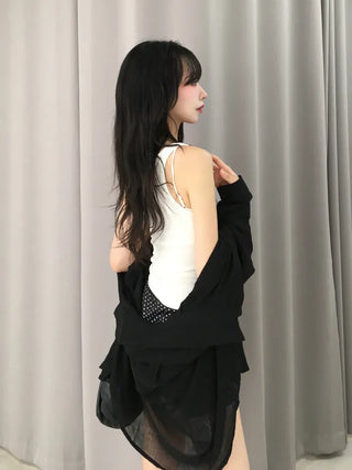 Moshu Stretchy Basic Sleeveless