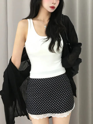 Moshu Stretchy Basic Sleeveless
