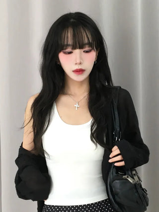 Moshu Stretchy Basic Sleeveless