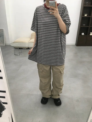 Bao Cargo Pocket Long Wide Pants