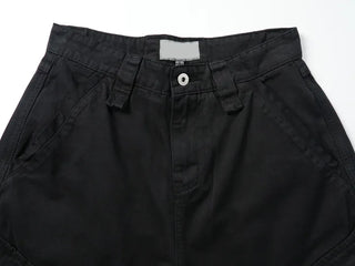 Bao Cargo Pocket Long Wide Pants