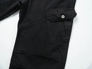 Bao Cargo Pocket Long Wide Pants
