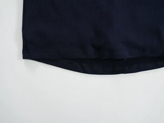 AEL Simple H-Line Ribbed Mini Skirt