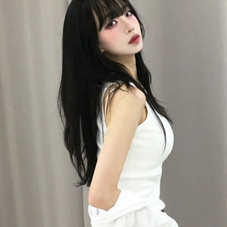 Sor Basic Semi-Slim Ribbed Sleeveless