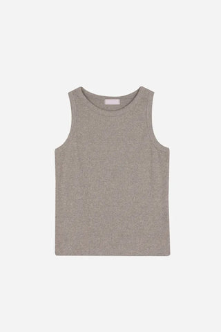 Sor Basic Semi-Slim Ribbed Sleeveless