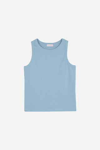 Sor Basic Semi-Slim Ribbed Sleeveless