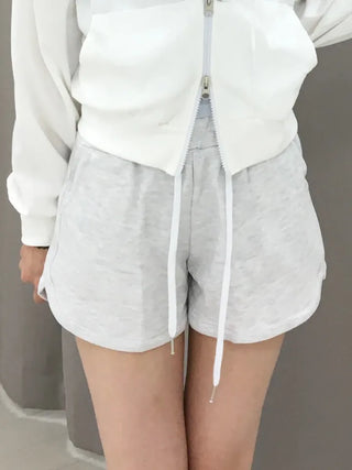 Bico Elastic Waist Training Shorts