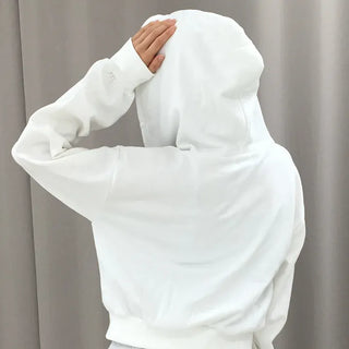 Hanu Y2K Iron Taste Heart Crop Zip-Up Hoodie