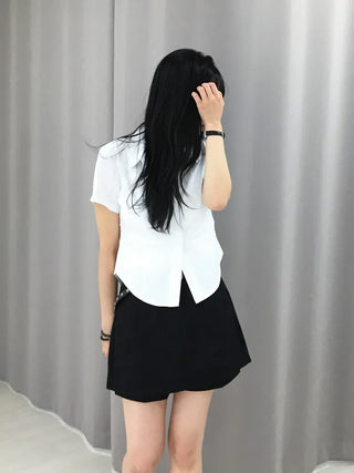Jami Semi-Slim Fit Rolled Short Sleeve Shirt