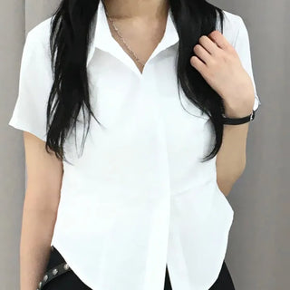 Jami Semi-Slim Fit Rolled Short Sleeve Shirt