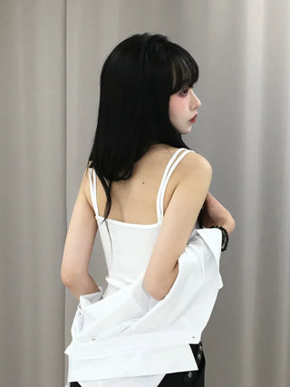 Rio Crop Double Strap Sleeveless