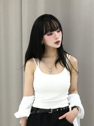 Rio Crop Double Strap Sleeveless