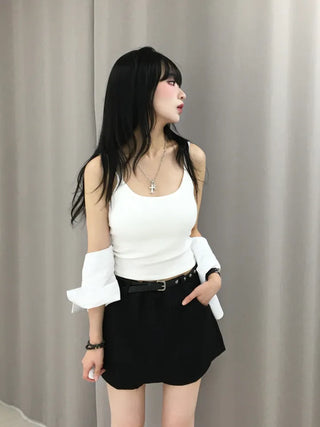Rio Crop Double Strap Sleeveless
