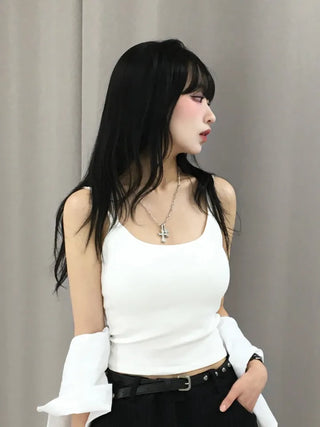 Rio Crop Double Strap Sleeveless