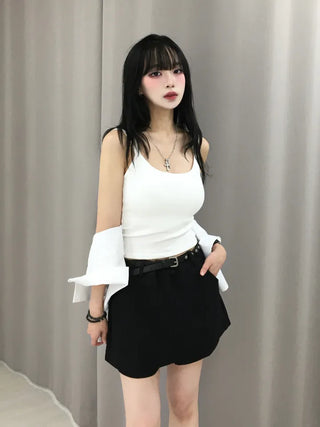 Rio Crop Double Strap Sleeveless