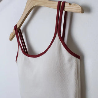 Rio Crop Double Strap Sleeveless