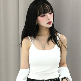 Rio Crop Double Strap Sleeveless