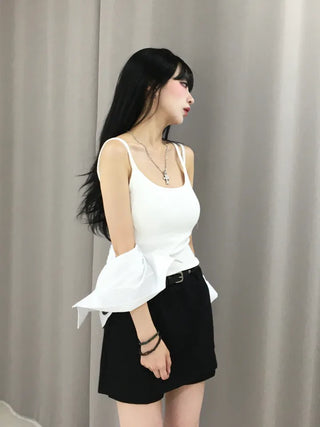 Rio Crop Double Strap Sleeveless